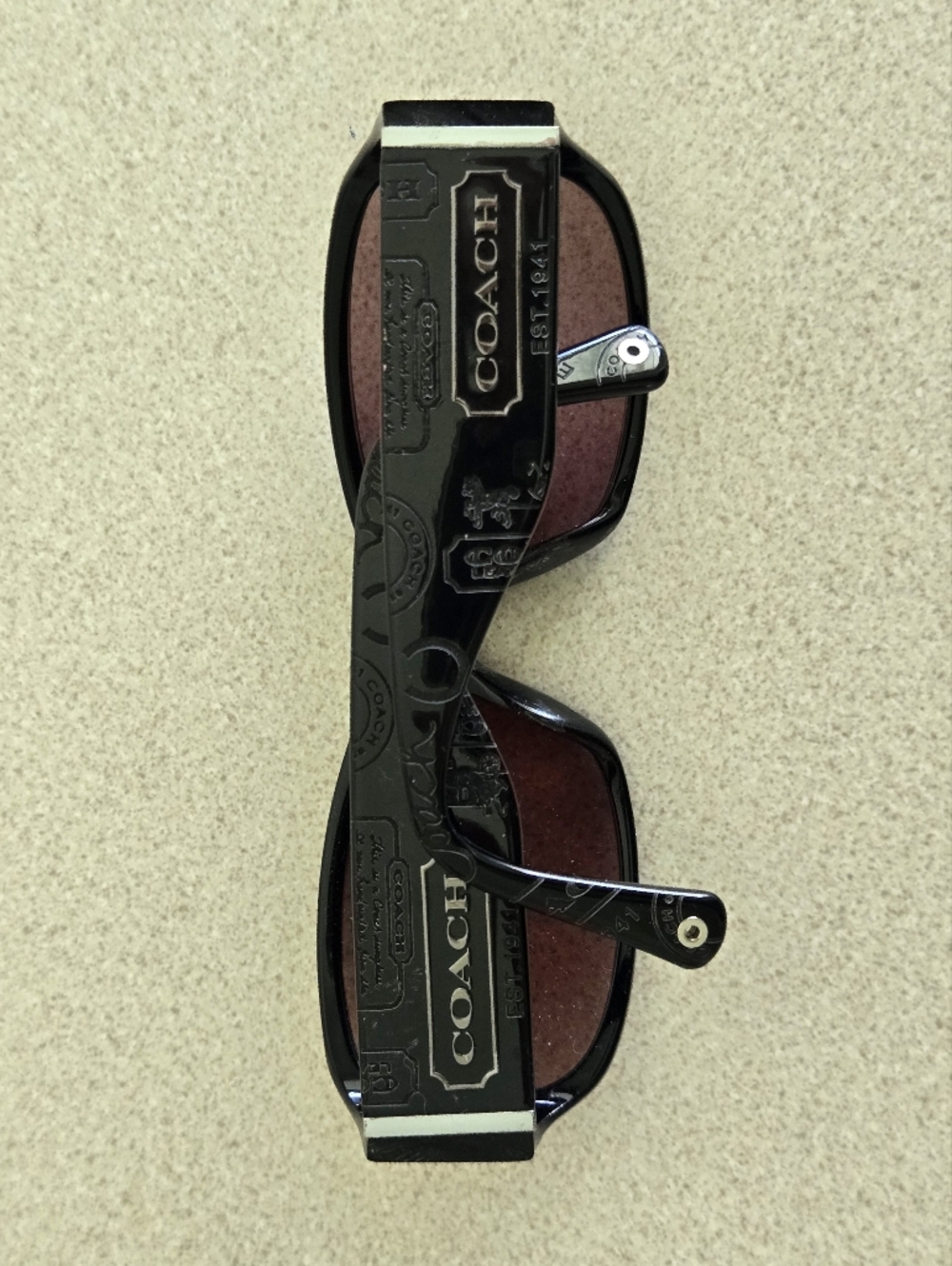 Coach Logo Frame Sunglasses FRAME ONLY - Picture 2 of 8